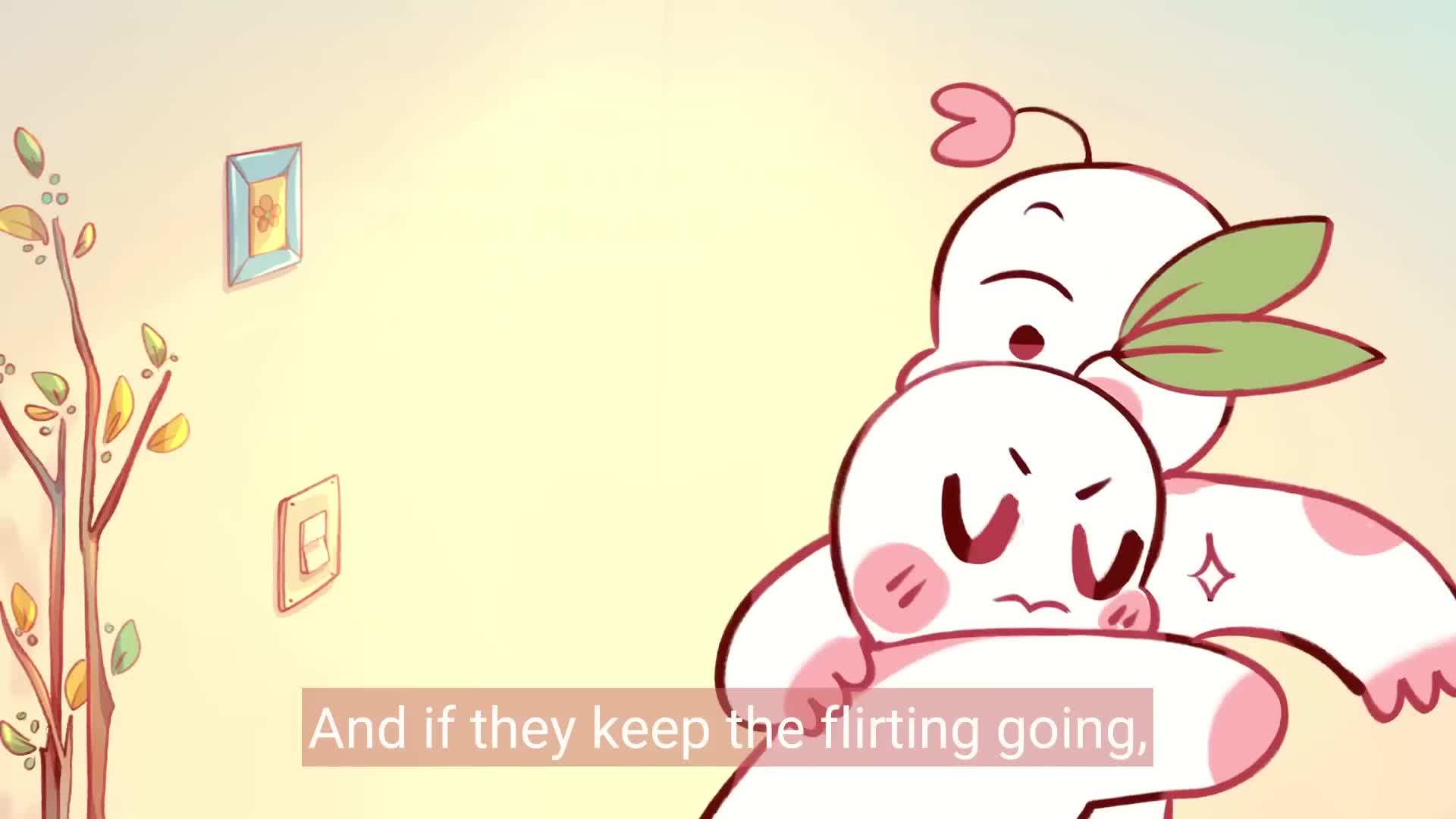 Flirty banter can indicate sexual tension