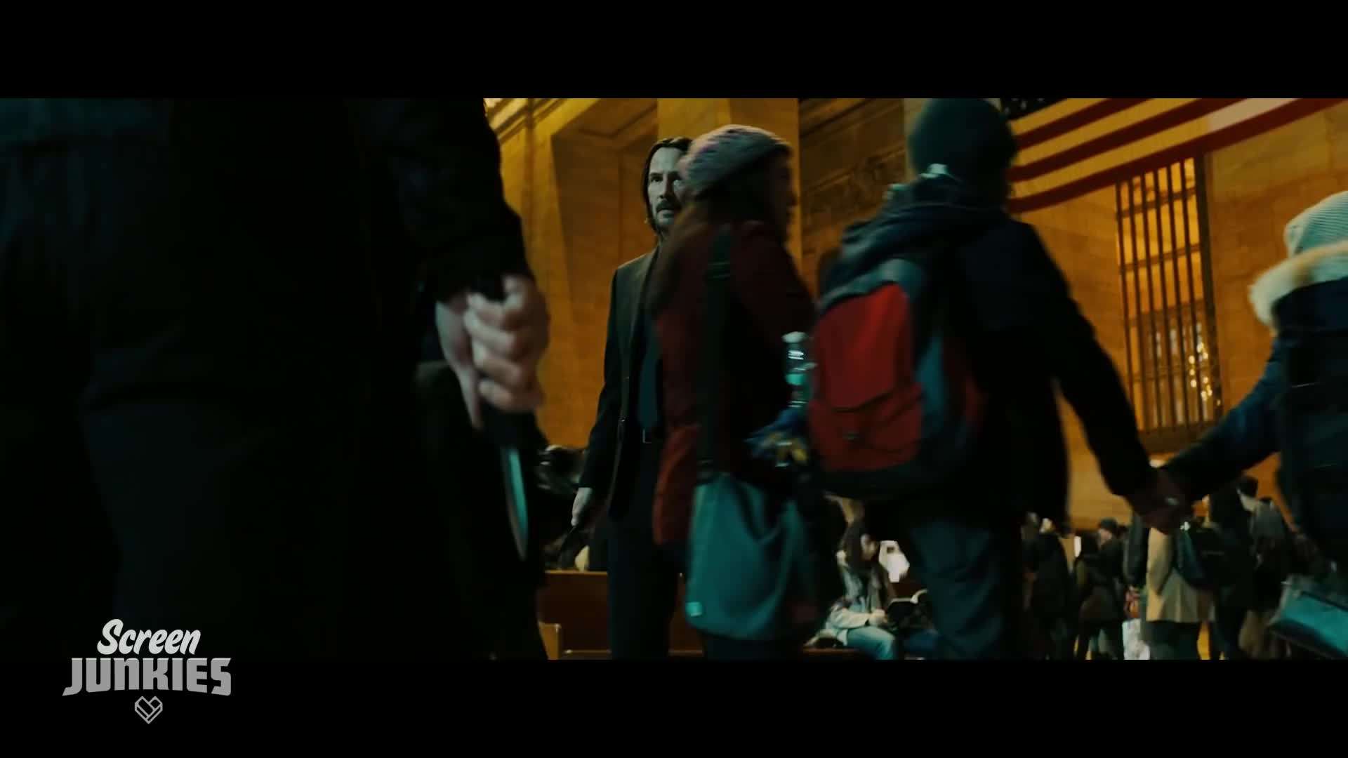 John Wick facing off against fellow assassins