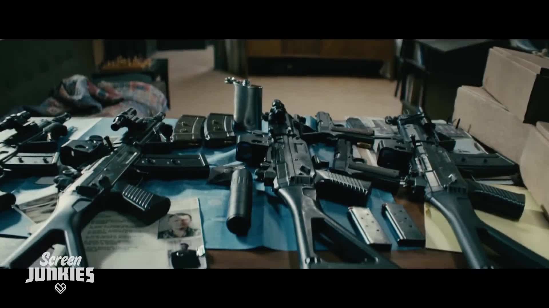 John Wick with his iconic sad dad energy