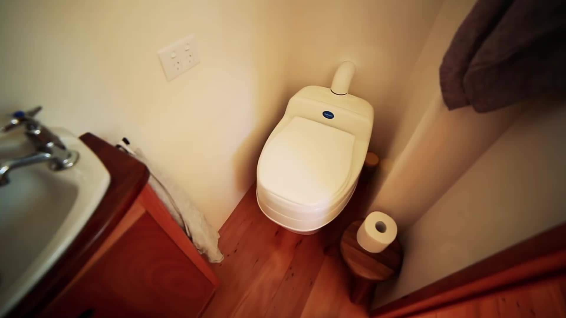 Briar's composting toilet
