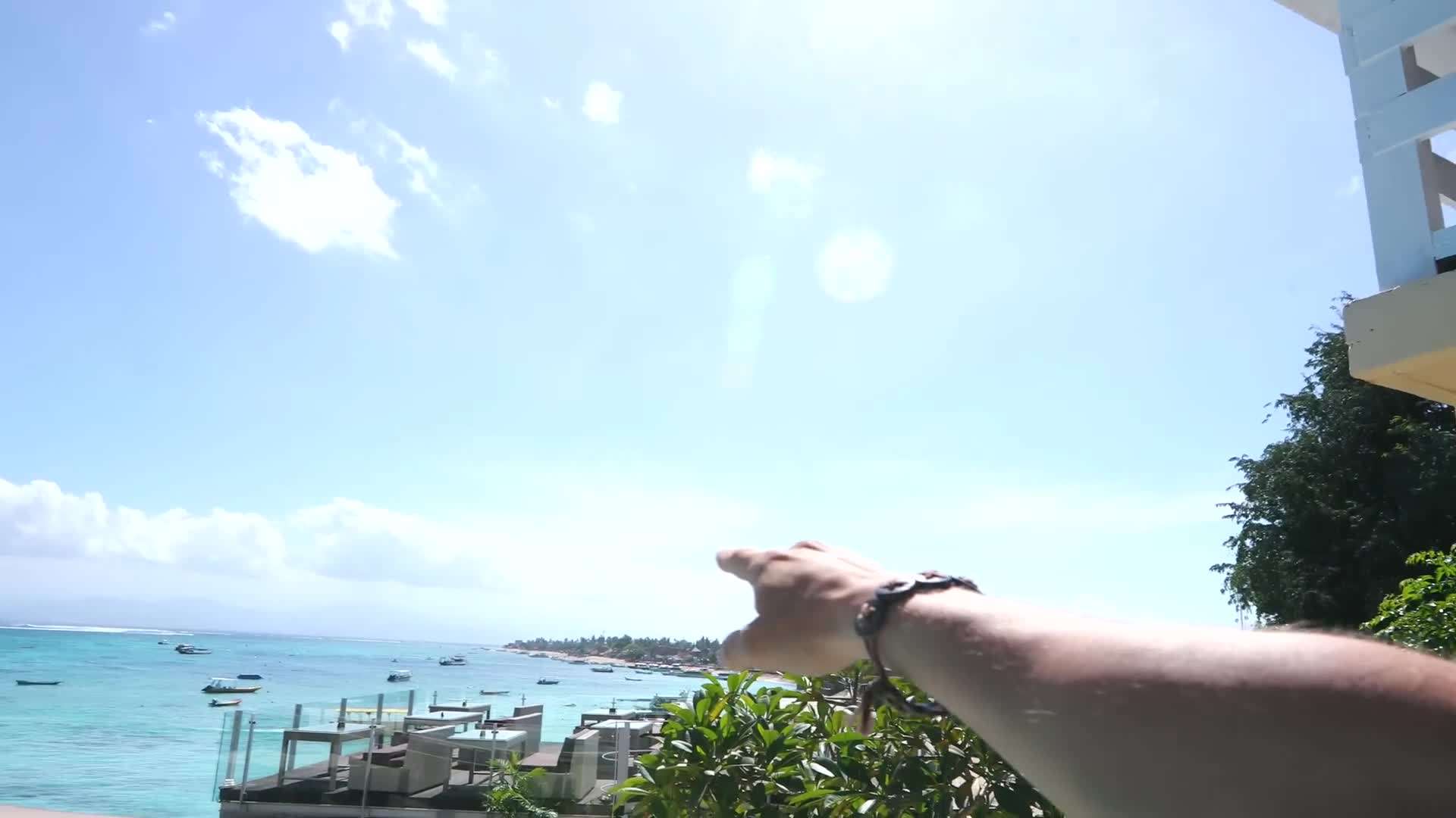 Purple Sky at Sunset on Nusa Ceningan