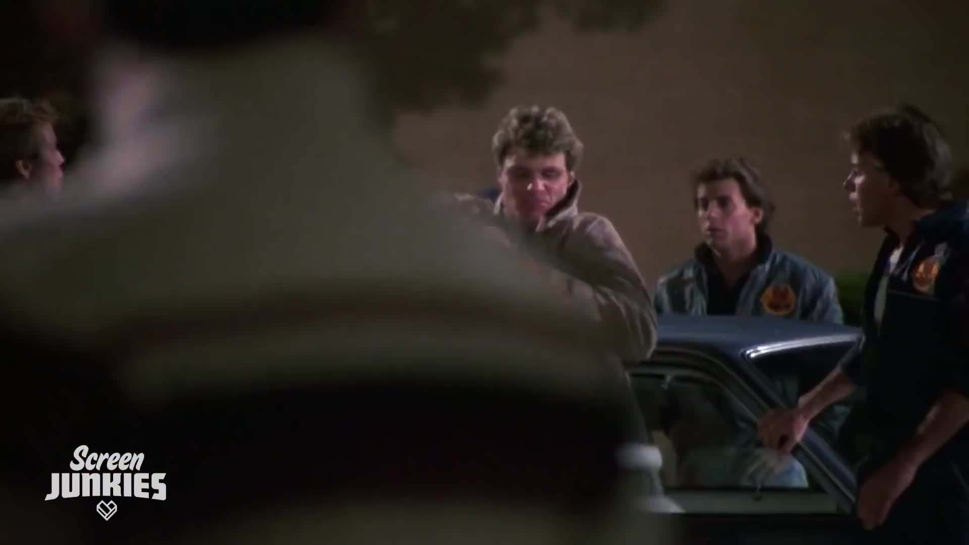 Karate Training Scene