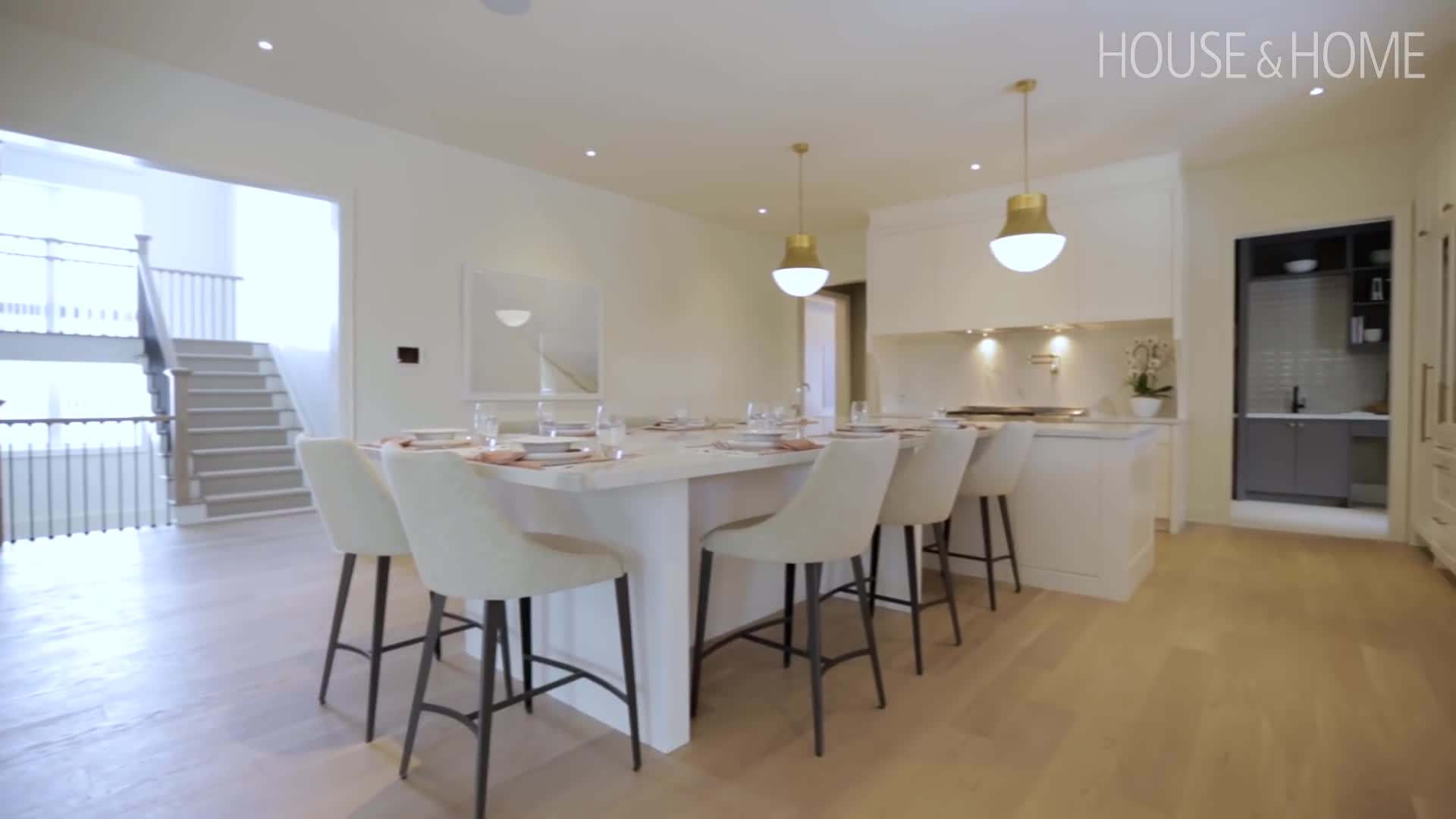 Grandiose Kitchen Island and High-End Appliances