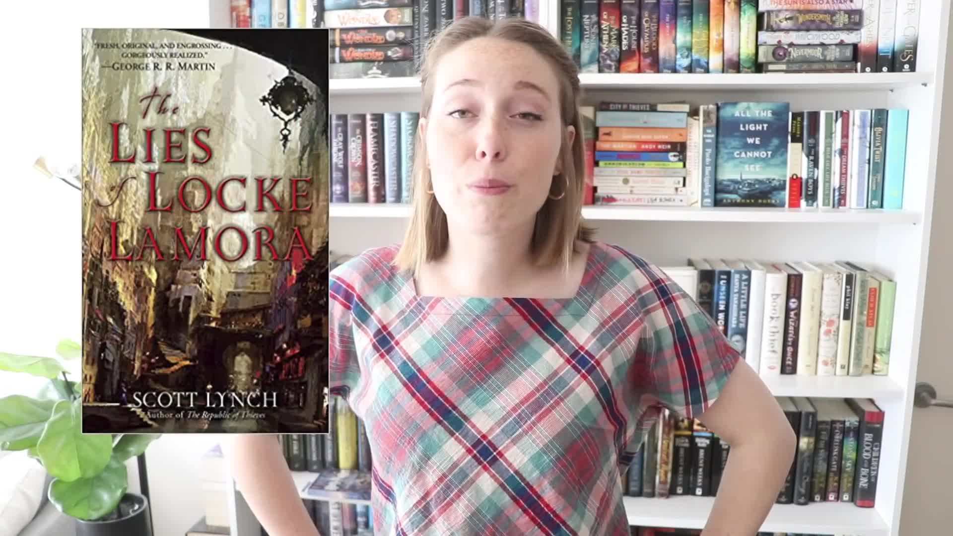 The Lies of Locke Lamora Book Cover