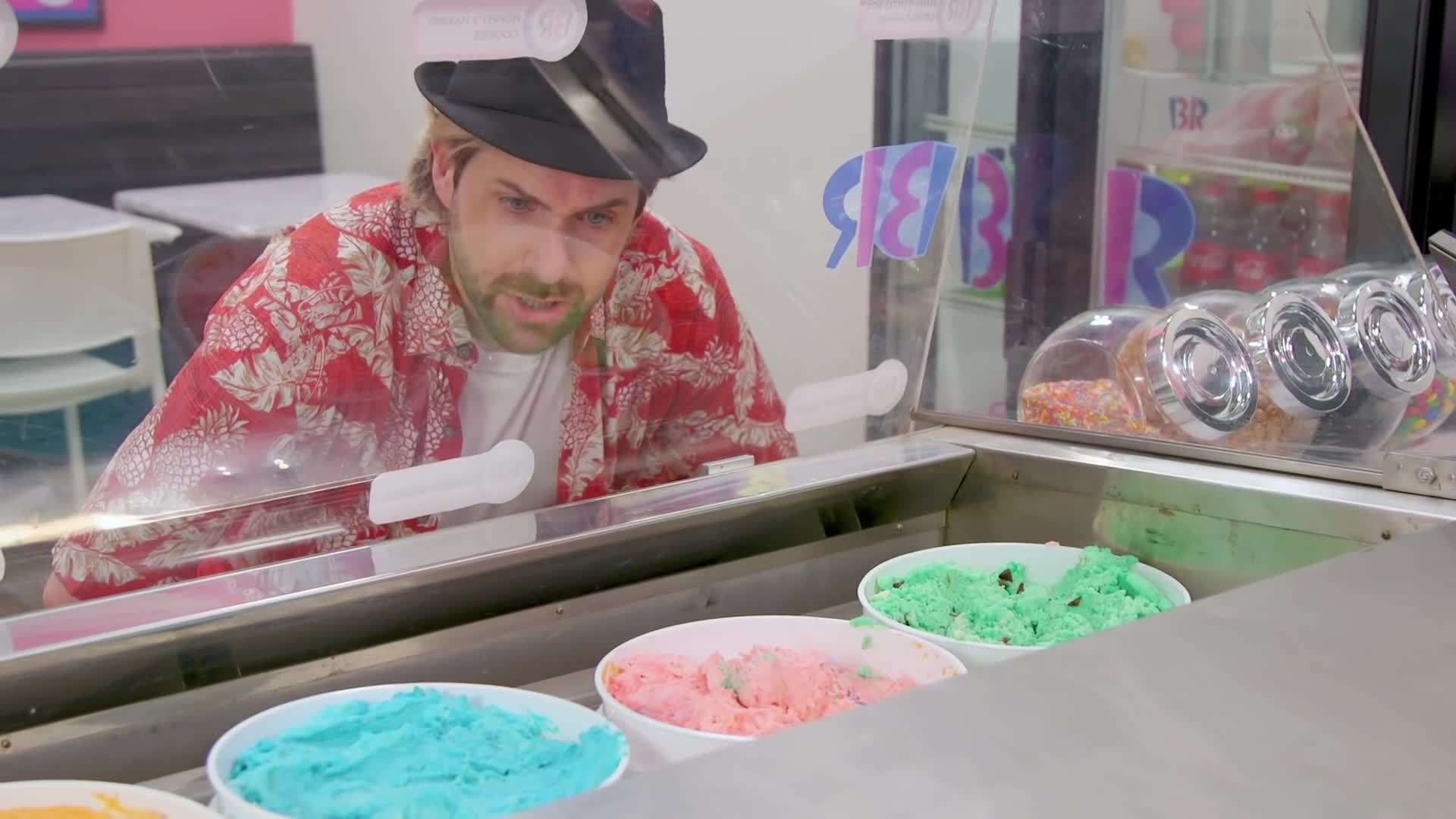 Delicious Ice Cream Choices at Baskin Robbins