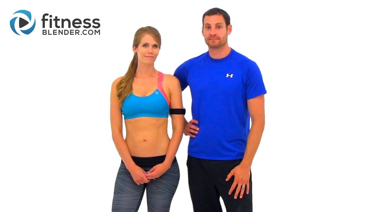 Total Body Strength Barbell Workout - Dumbbell or Barbell Exercises for Strength