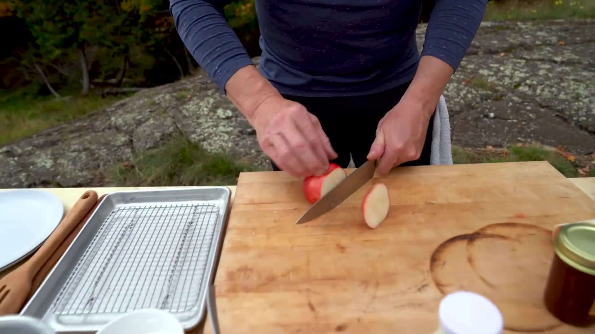 Fresh autumn apples from the orchard