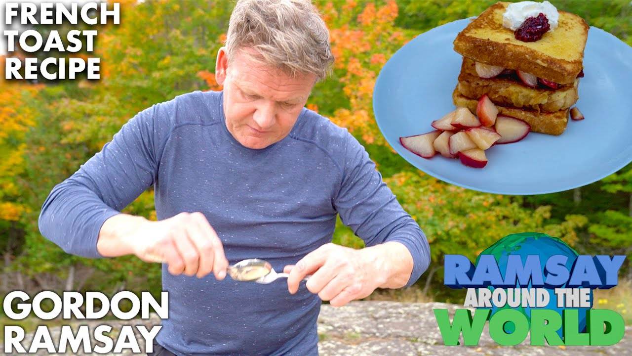 Gordon Ramsay's Thimbleberry Monk Jam French Toast Recipe in Michigan