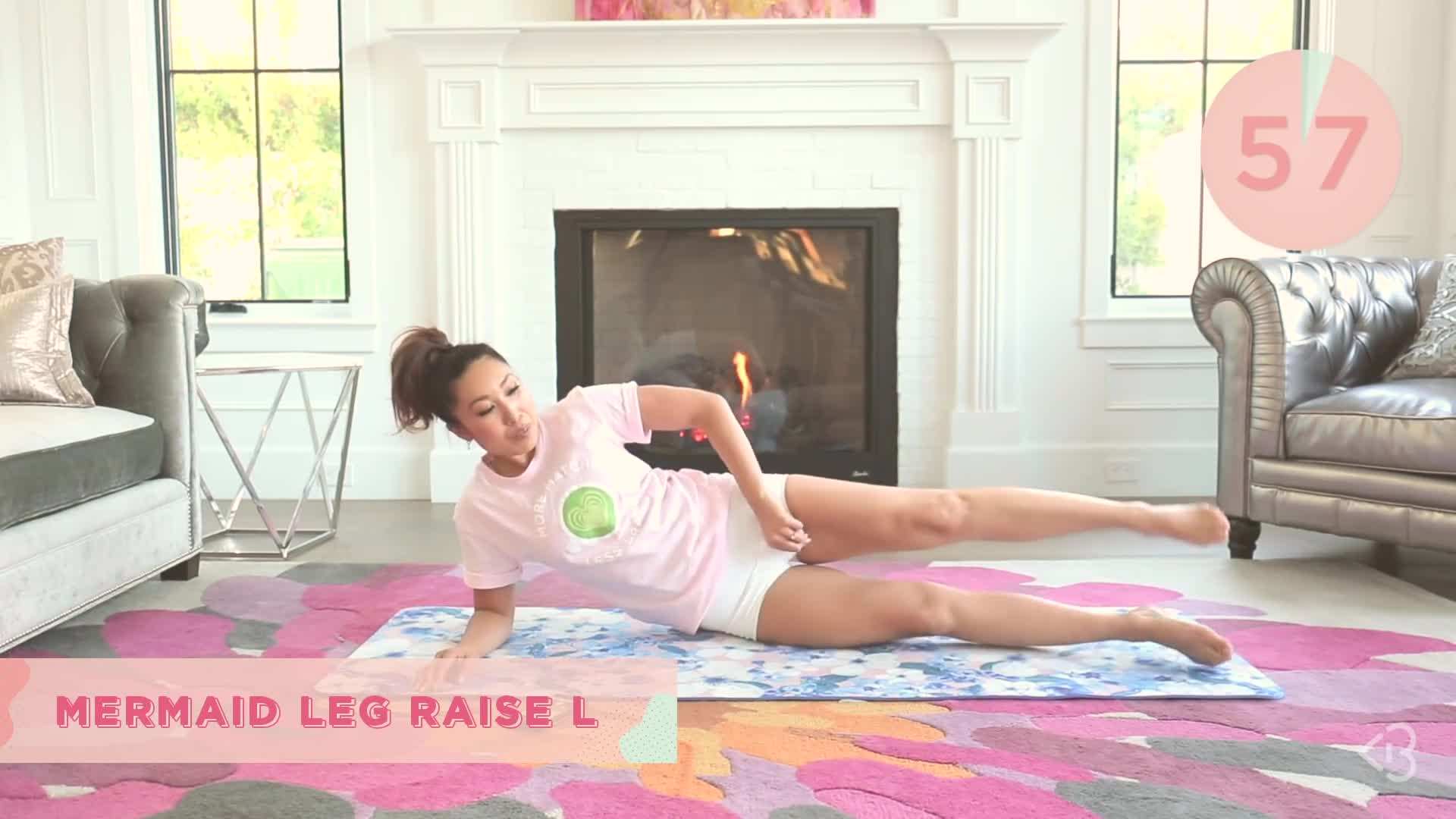 Mermaid Leg Exercise