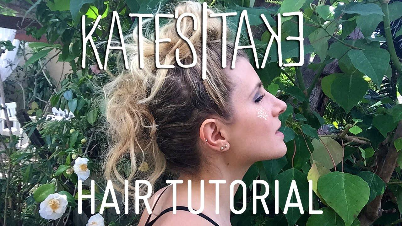 Three Top Buns Like Rey From Star Wars | Hair Tutorial | Kate's Take | Mr. Kate