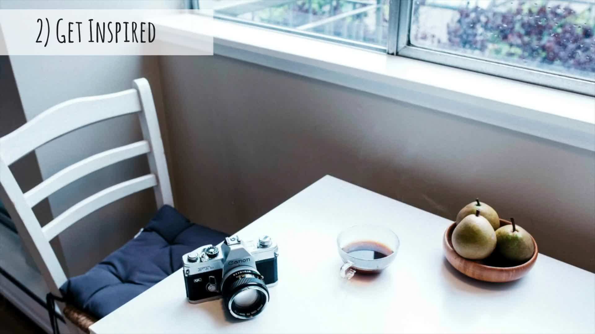 Creating a Pinterest board for minimalist inspiration