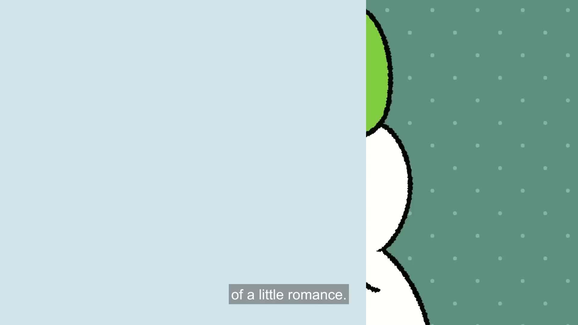 Beginning of romance