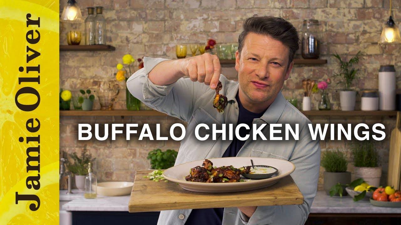 Delicious Buffalo Style Chicken Wings Recipe | Jamie Oliver