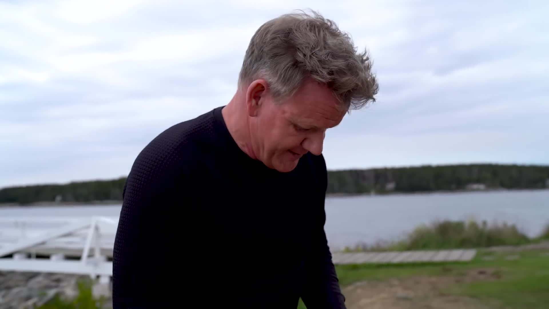 Final assembly of the lobster BLT