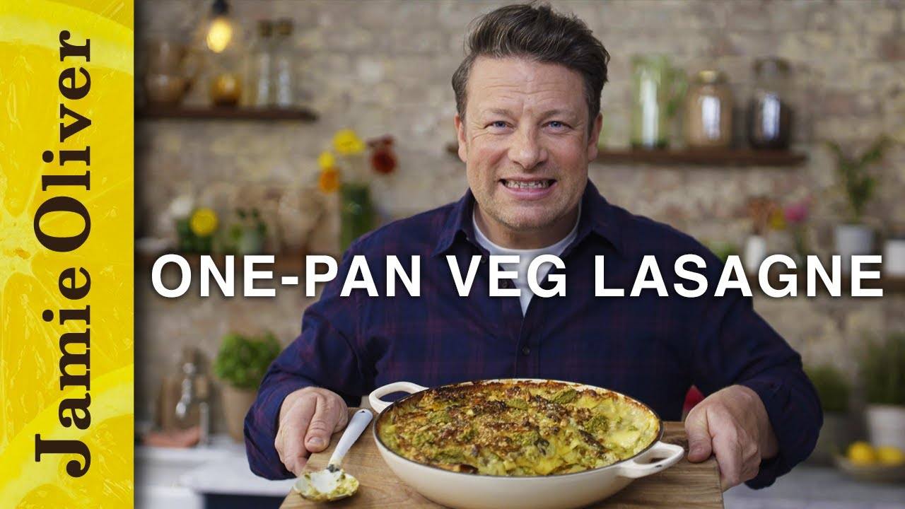 One-Pan Scruffy Veg Lasagne | Jamie Oliver Recipe