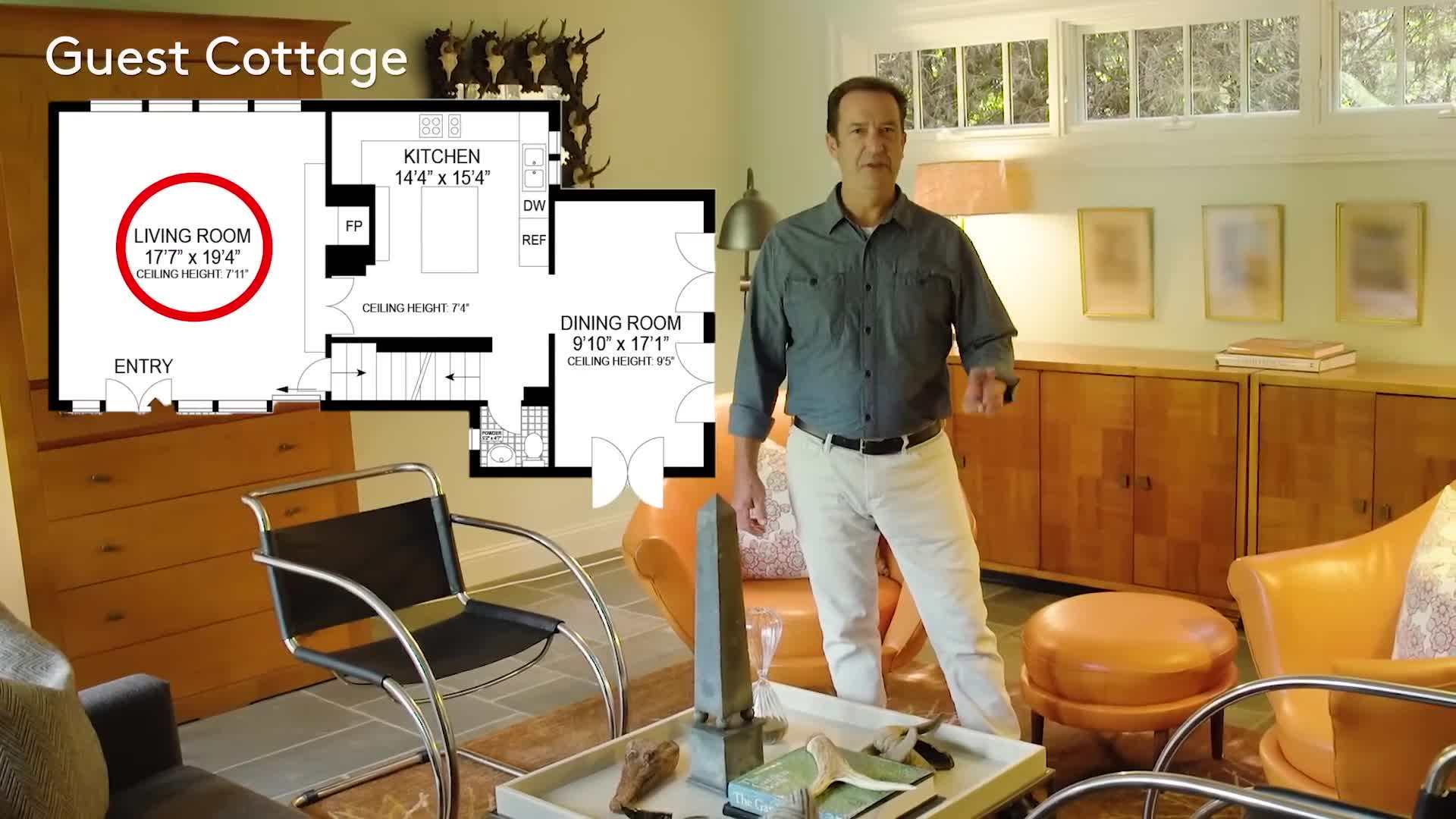 Cozy Living Room in the Cottage