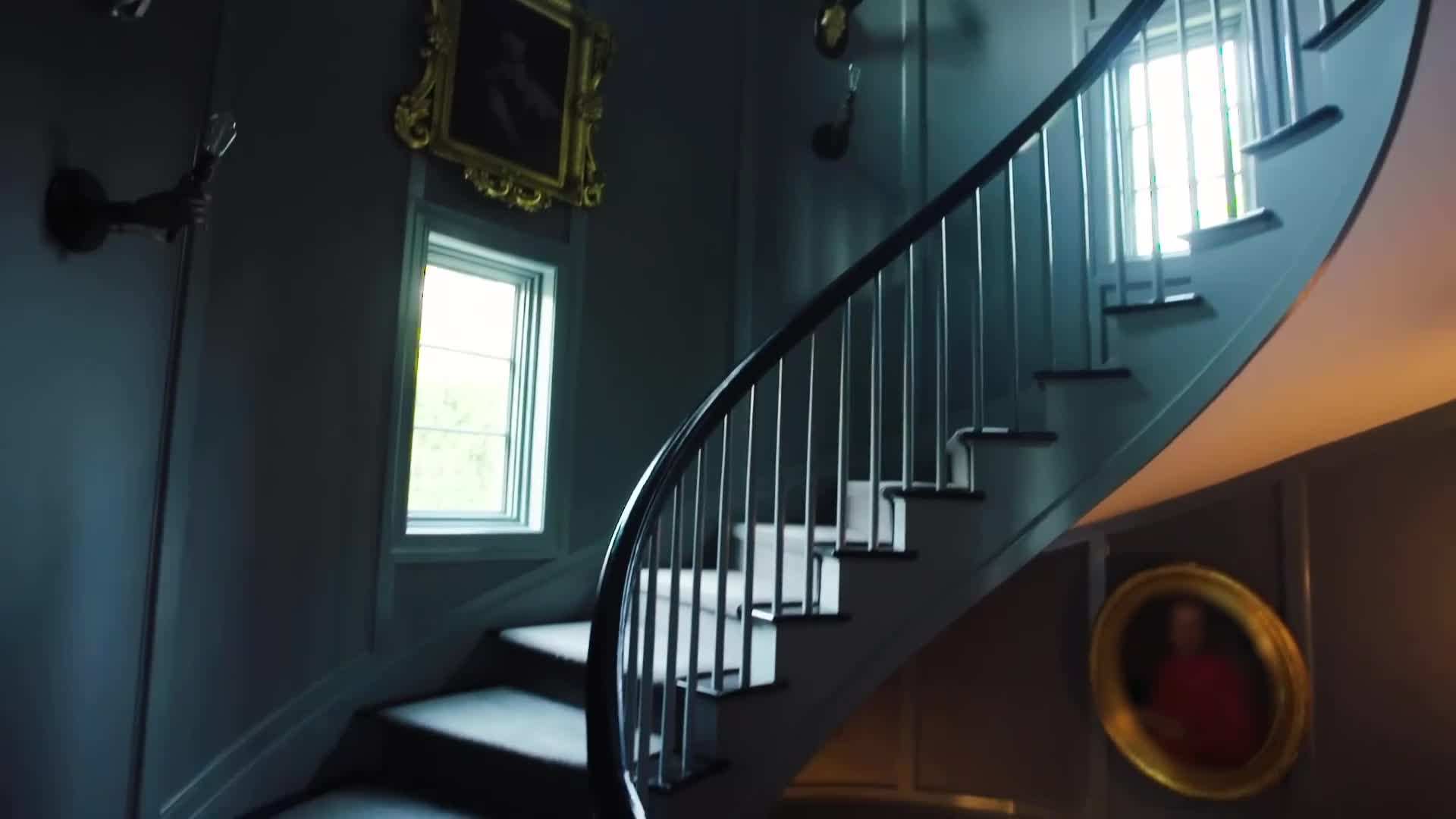 Unique Spiral Staircase in the Tower