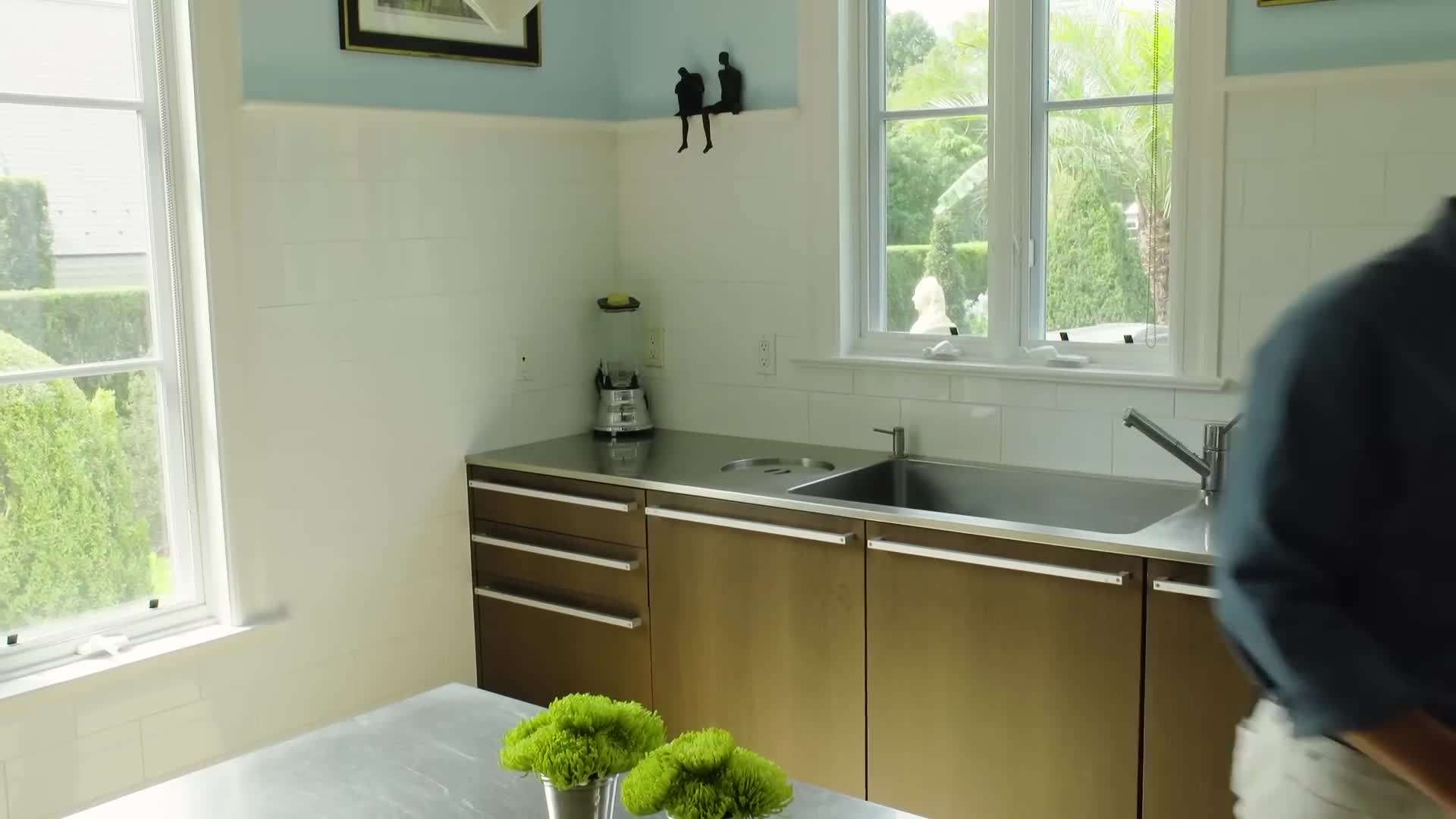 Dining Room Flooded with Natural Light