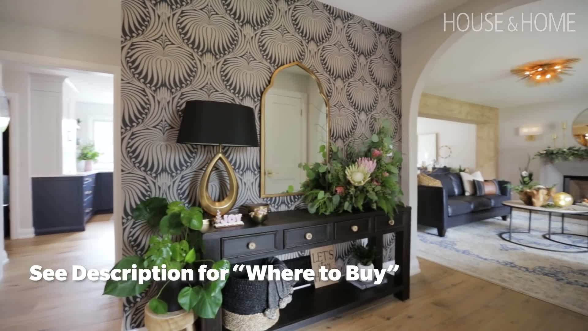 Modern Farmhouse Console Table