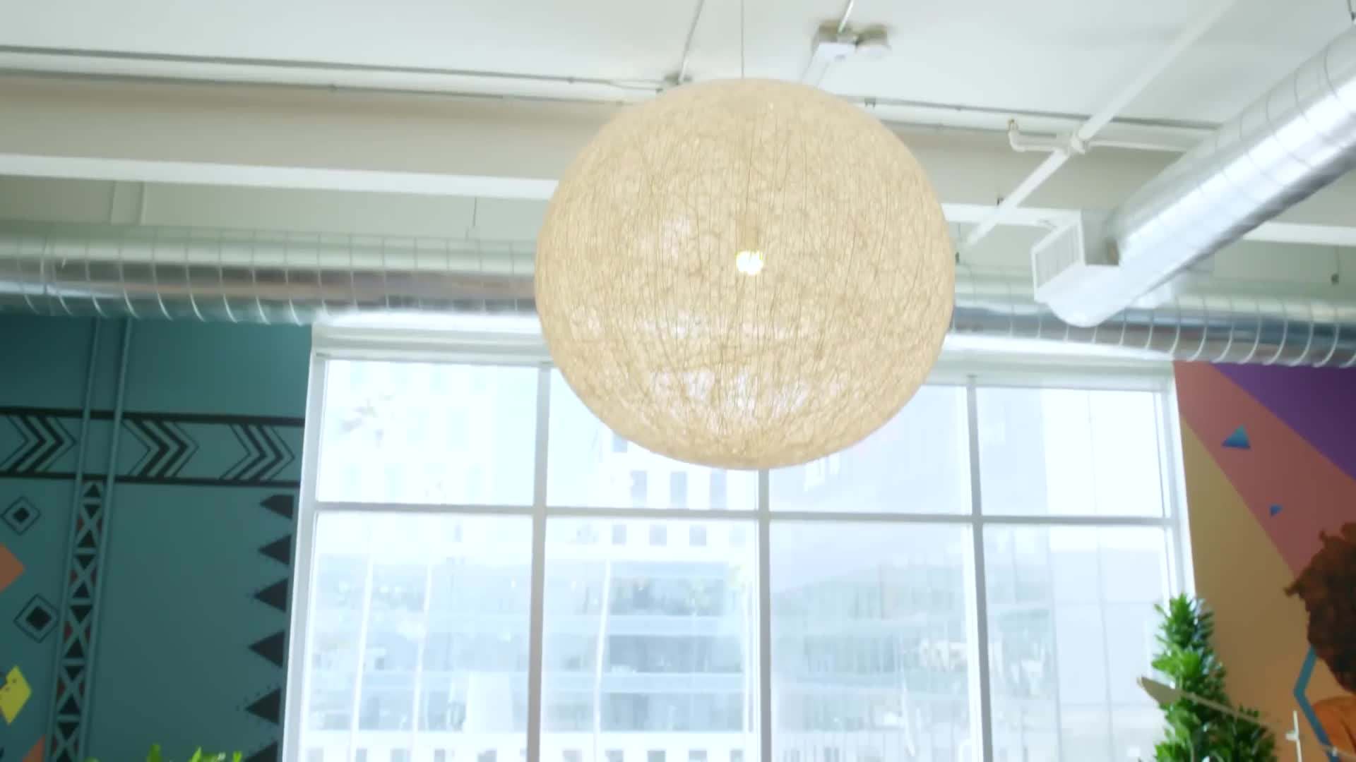 Vibrant and inviting office space