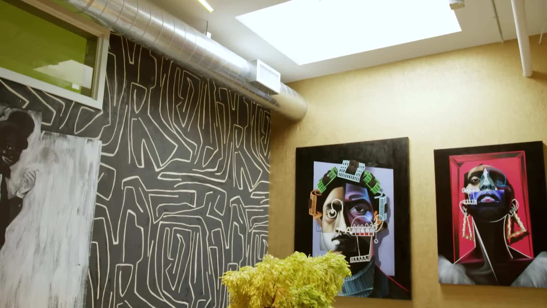 Nerve center conference room