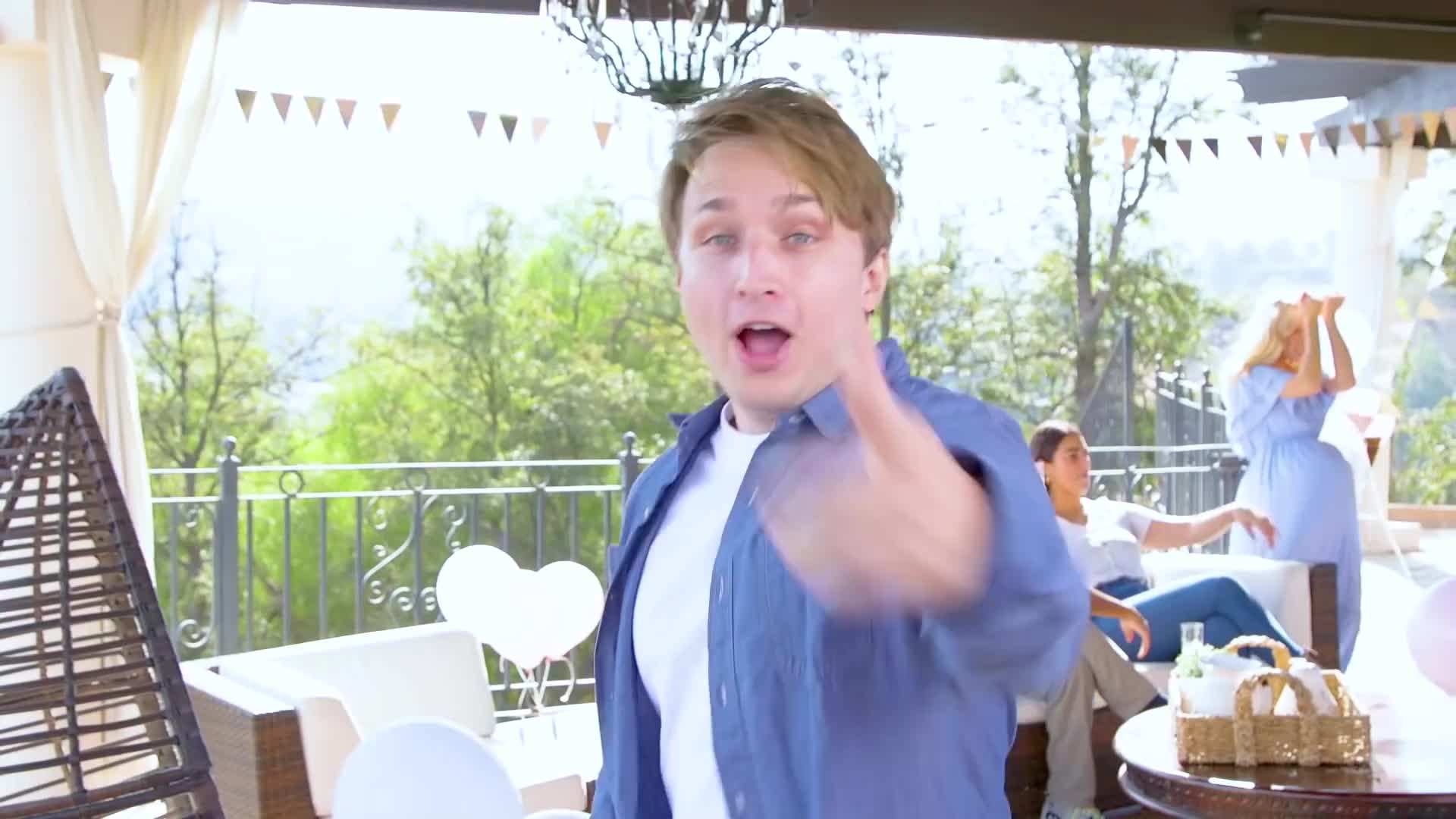 Hilarious Antics at the Gender Reveal Party