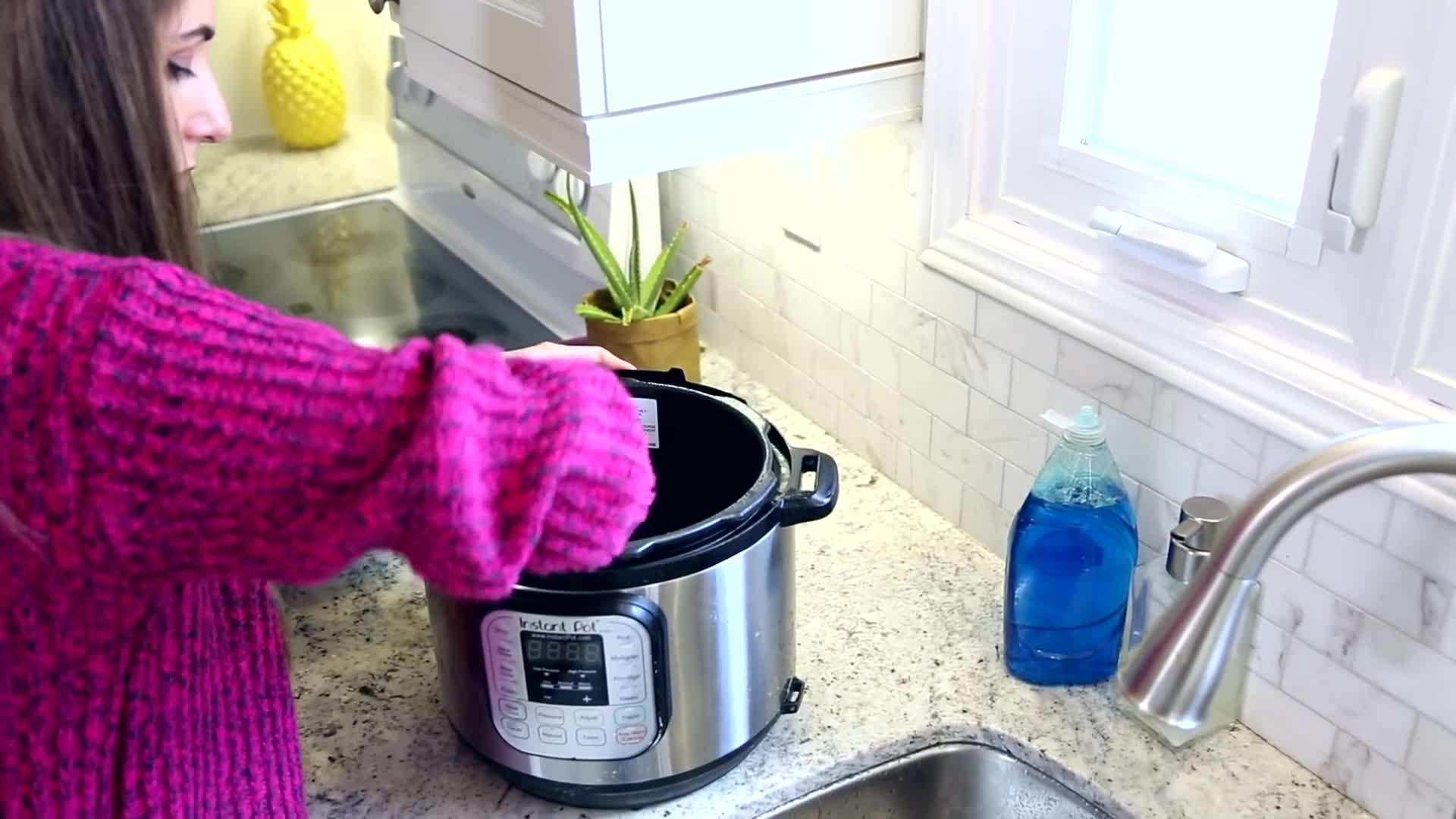 Thoroughly clean the interior and exterior of your Instant Pot