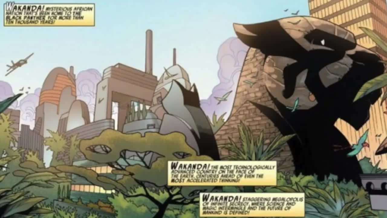 Wakanda's Hovercraft Technology