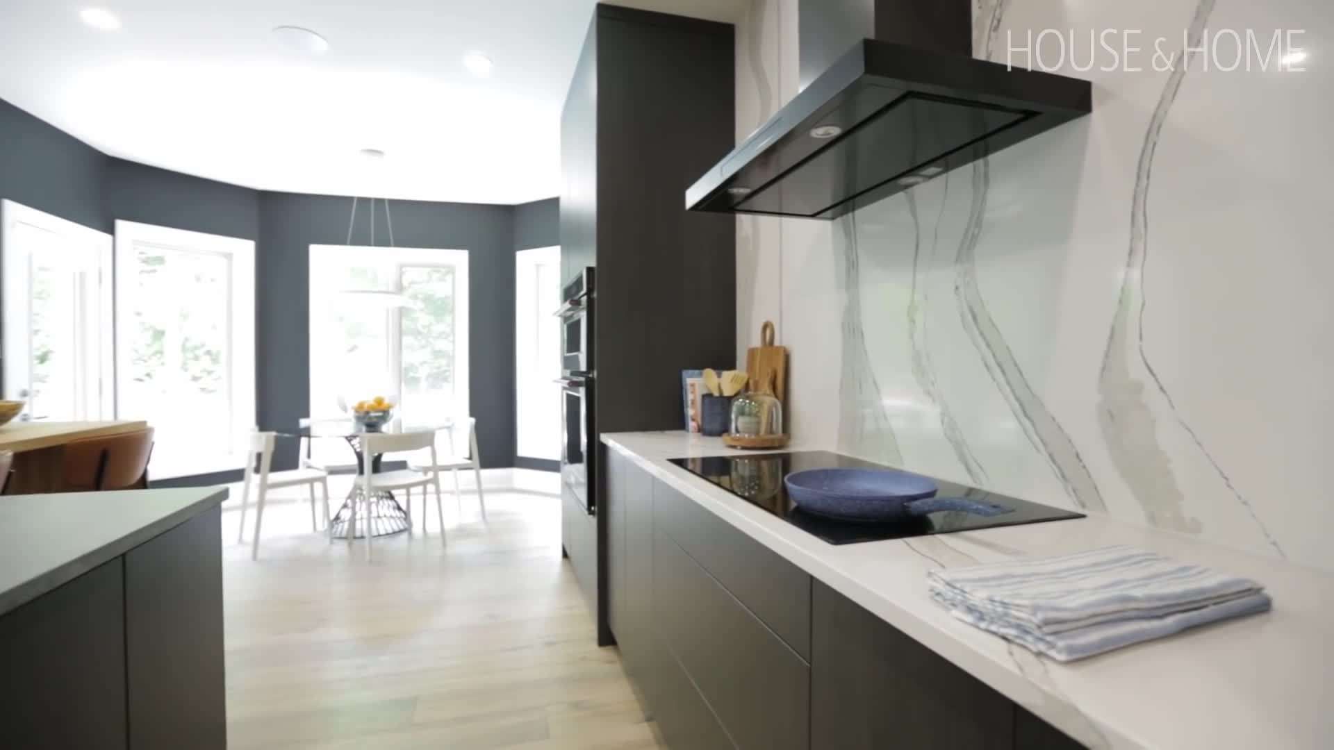 Luxurious Cambria Britannica Backsplash