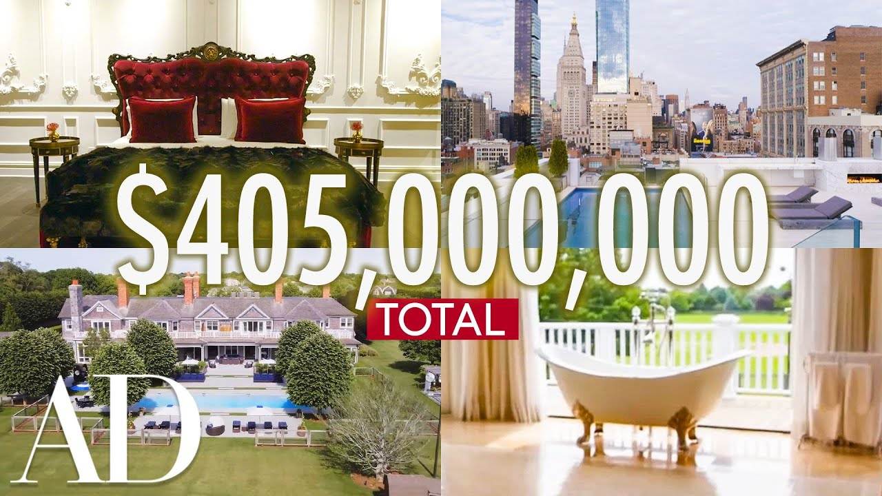 Exploring $405M Worth of Luxury Spaces | Architectural Digest