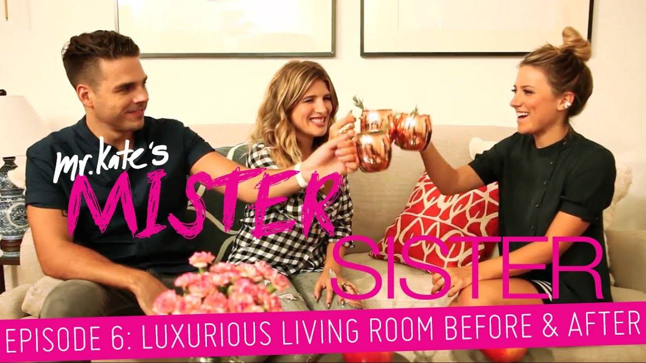 Luxurious Living Room Transformation: A Mister Sister Special