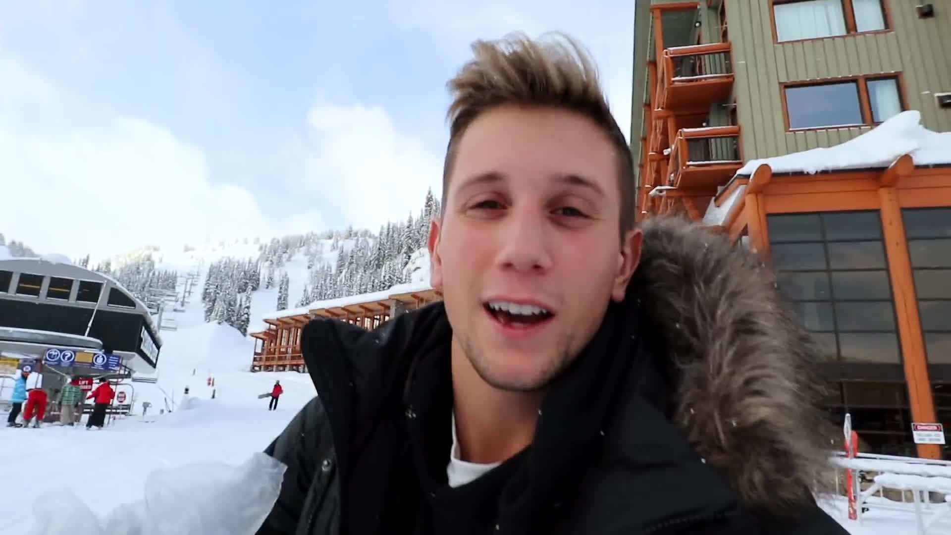 Snowstorm in the Mountains