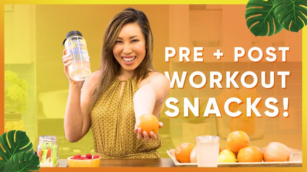 6 Natural Pre-Workout + Post-Workout Snacks Ideas!