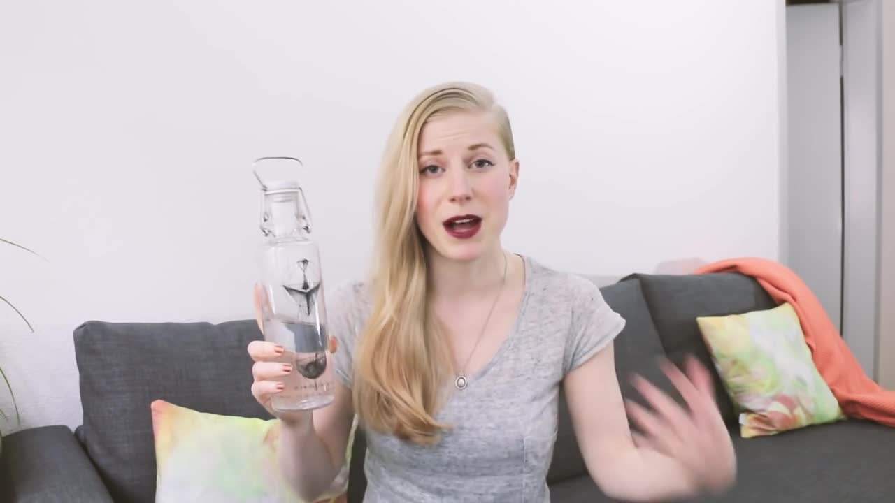 Soulbottles Glass Water Bottle