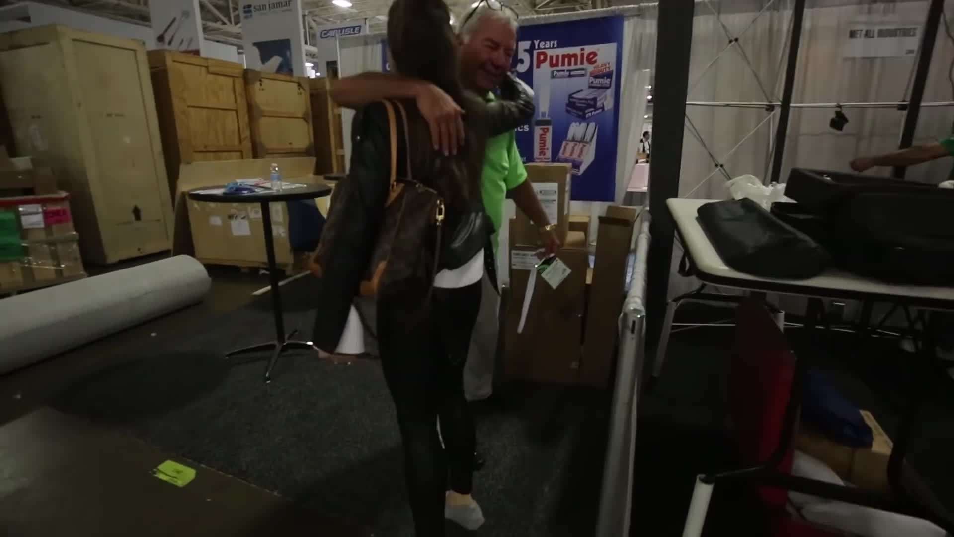 Diverse array of cleaning products and tools on display