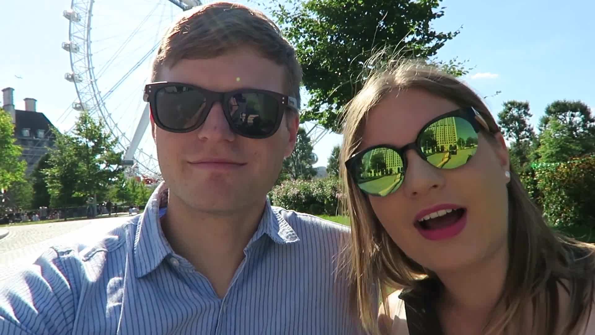 Capturing the beauty of London in the background of the photoshoot