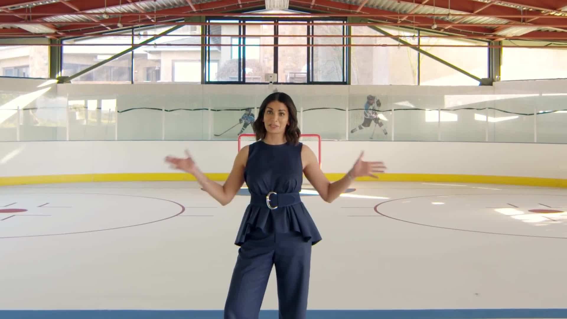 Full-Scale Hockey Rink