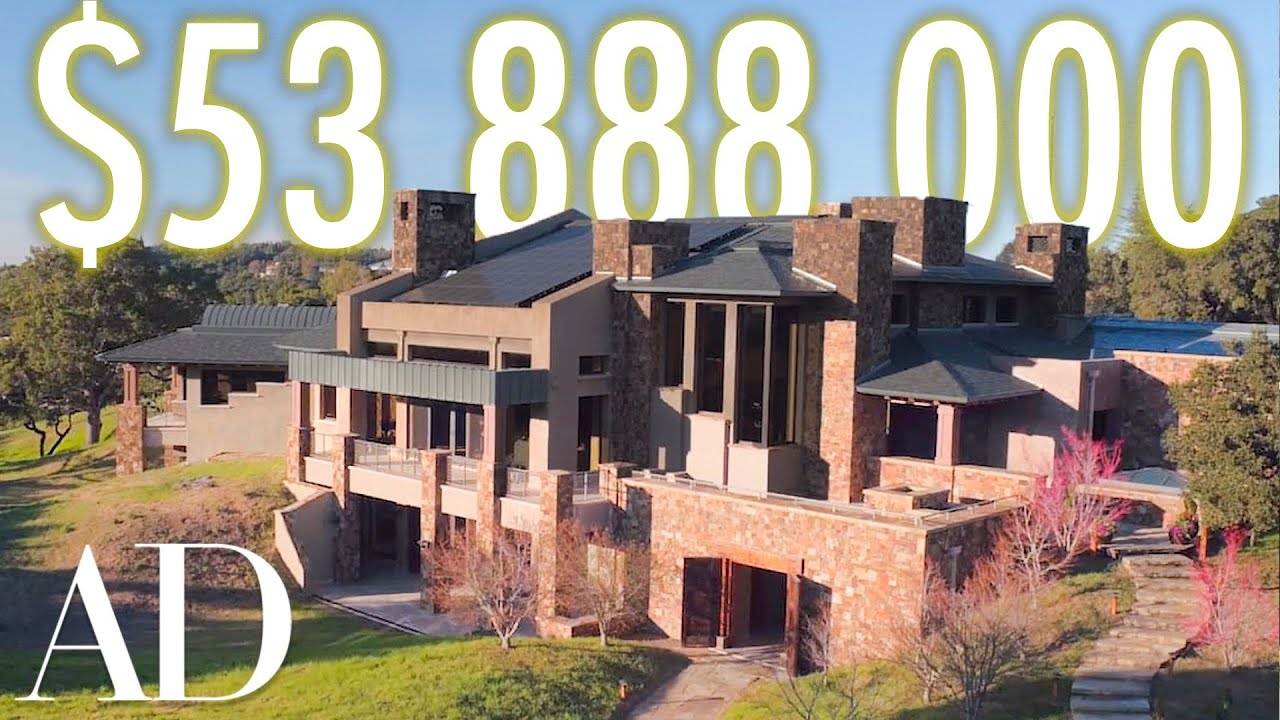 Inside a $54M Mansion With a Private Indoor Ice Rink | On The Market | Architectural Digest