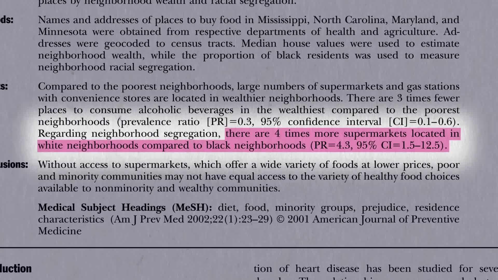 Impact of Poverty on Health