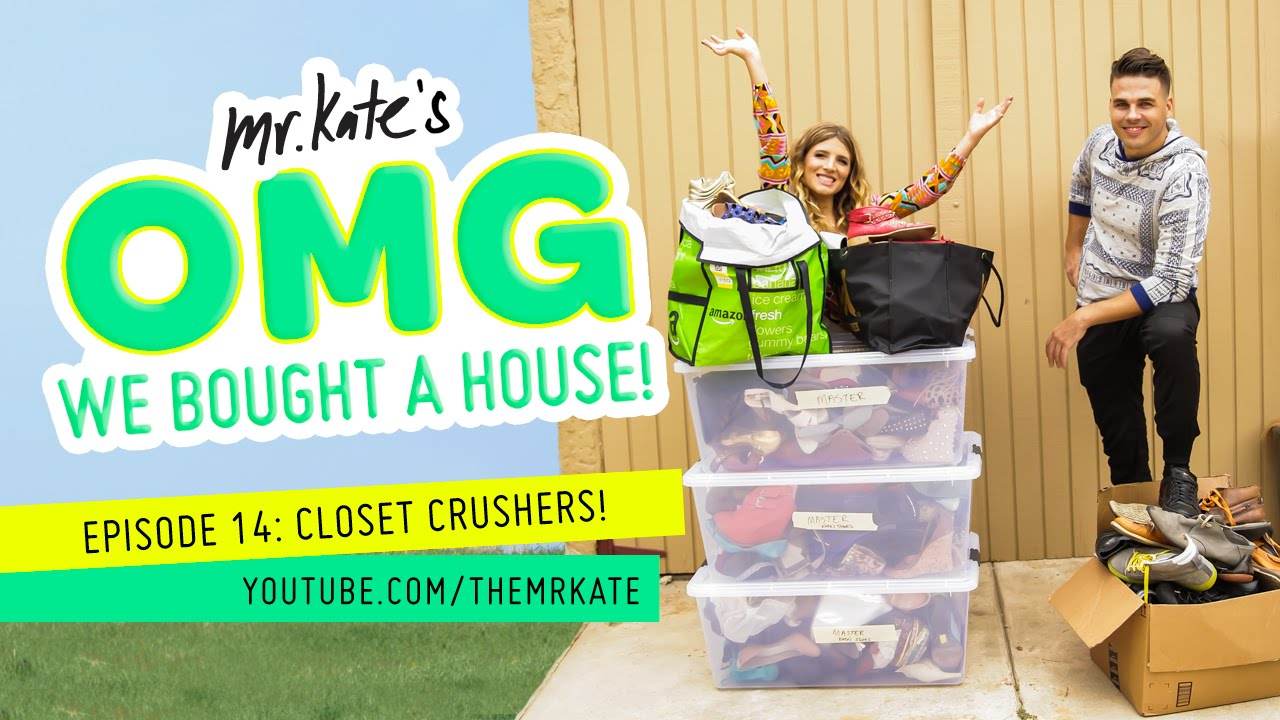 Closet Crushers! | OMG We Bought A House! - A Closet Transformation Story