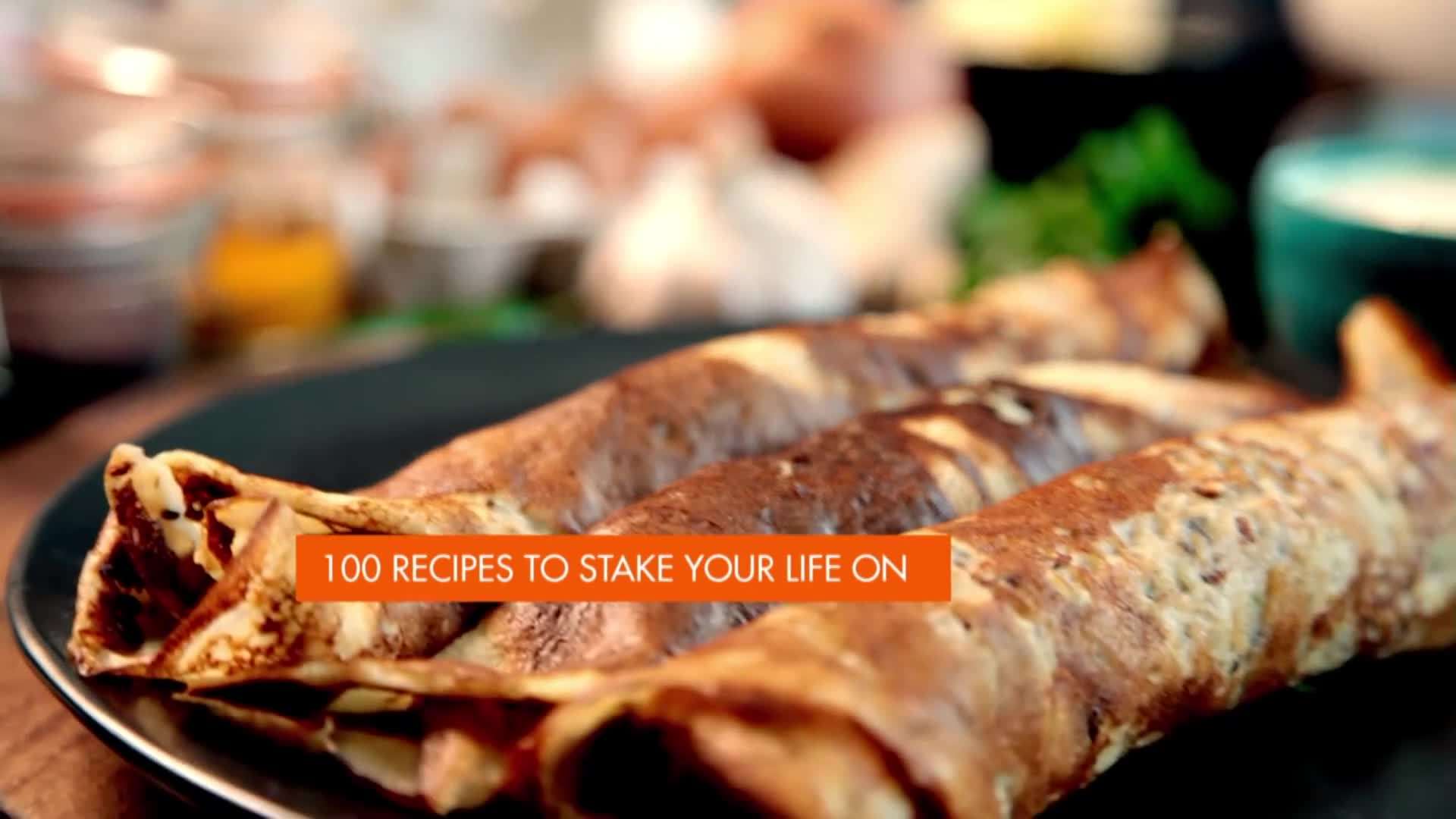 Spicy pancake batter