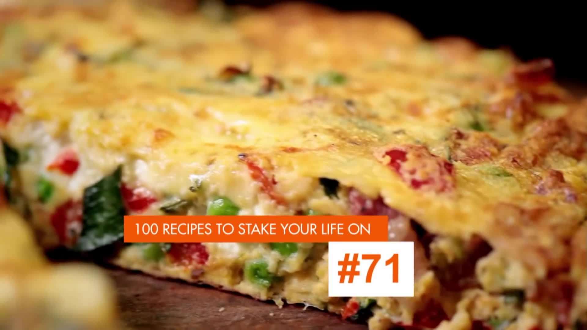 Gordon Ramsay cooking frittata