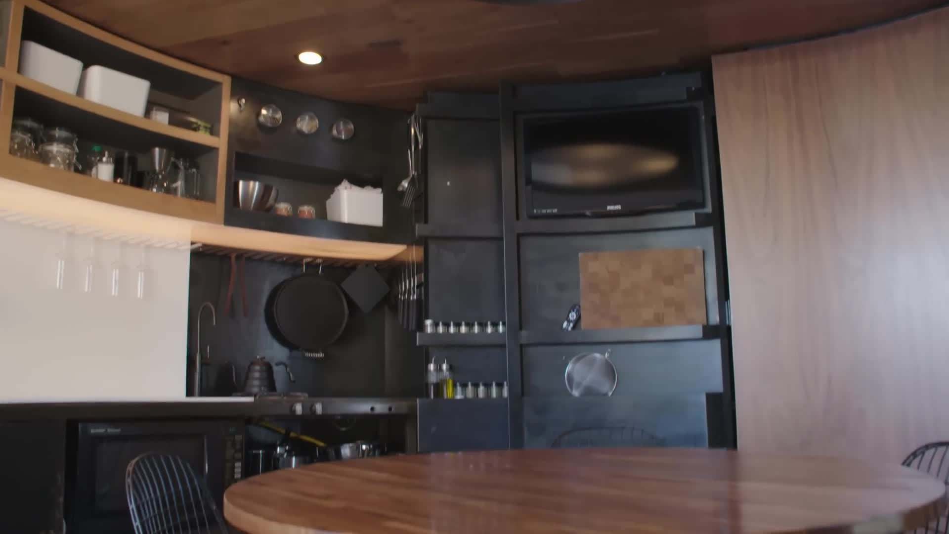 Interior Design of Silo Home