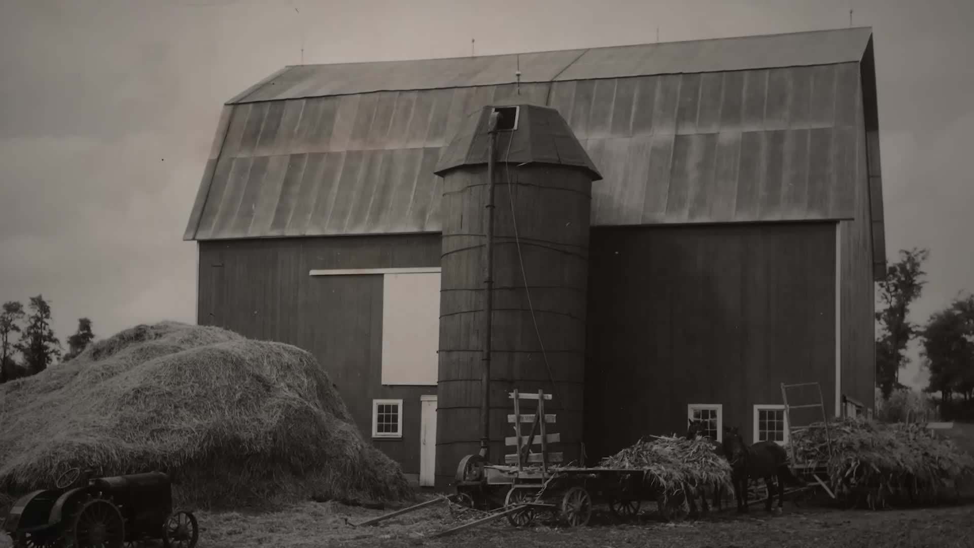 Repurposed Grain Silo Exterior