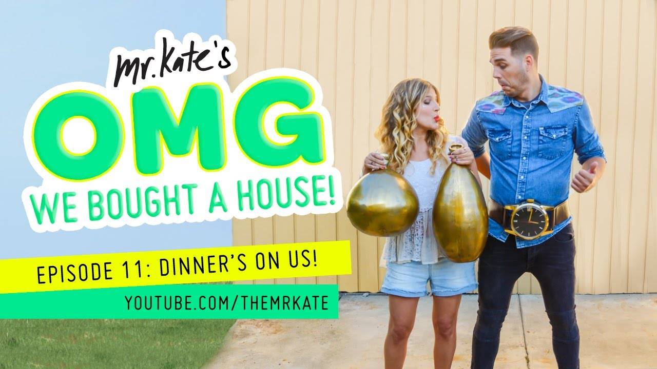 Dinner's On Us! | OMG We Bought A House! - Dining Room Renovation