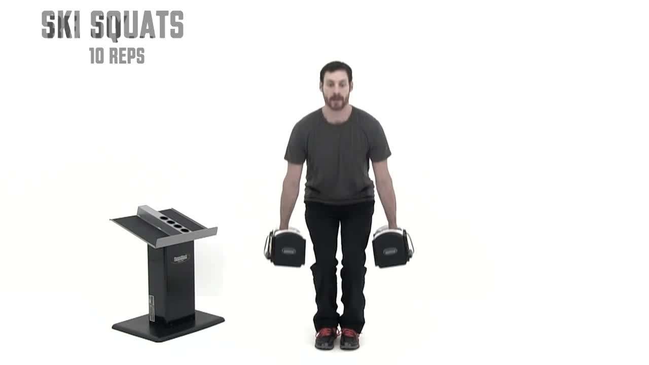Ski Squats