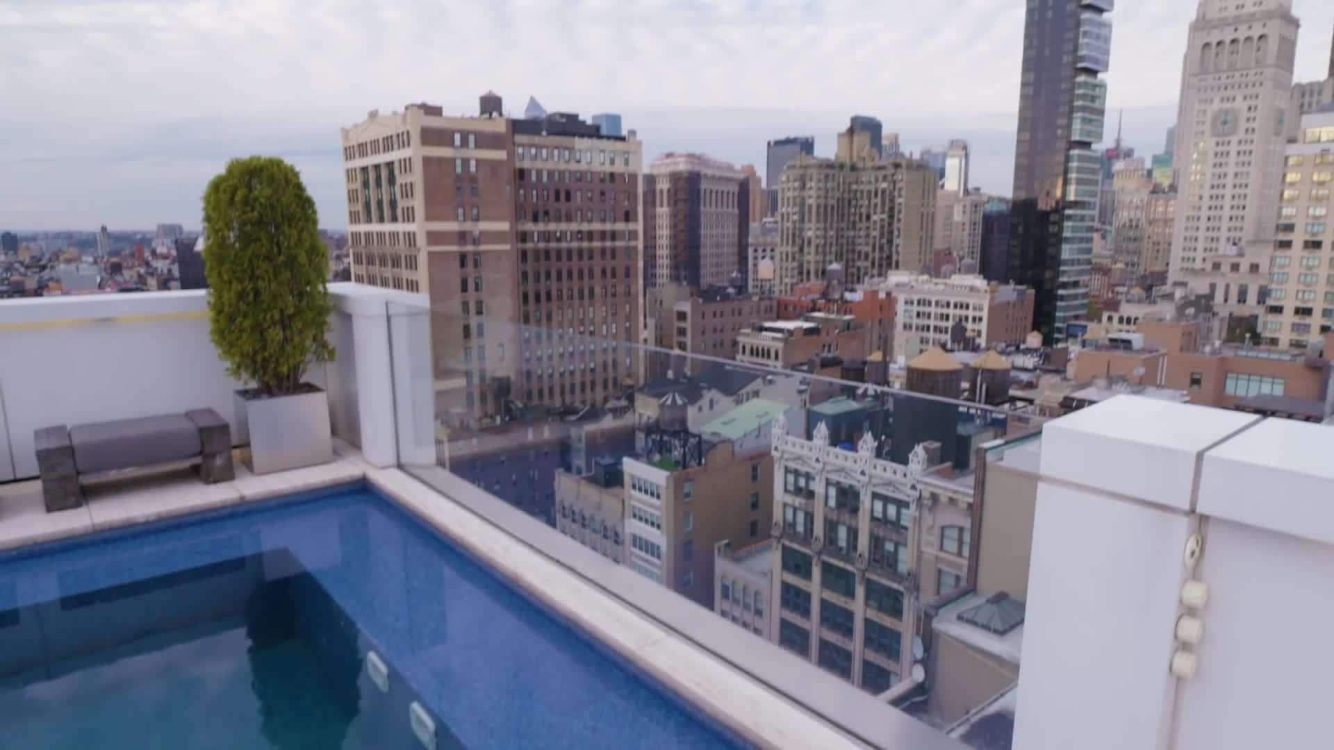 Entertainment Area with Gas Fireplace