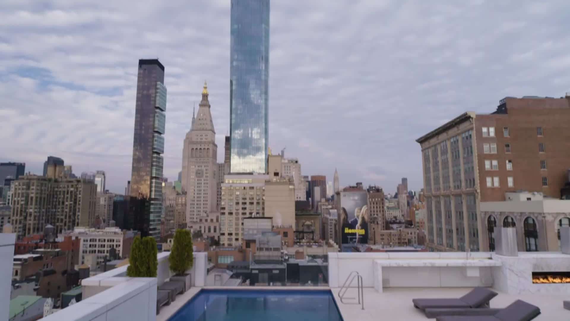 Rooftop Pavilion with Heated Pool