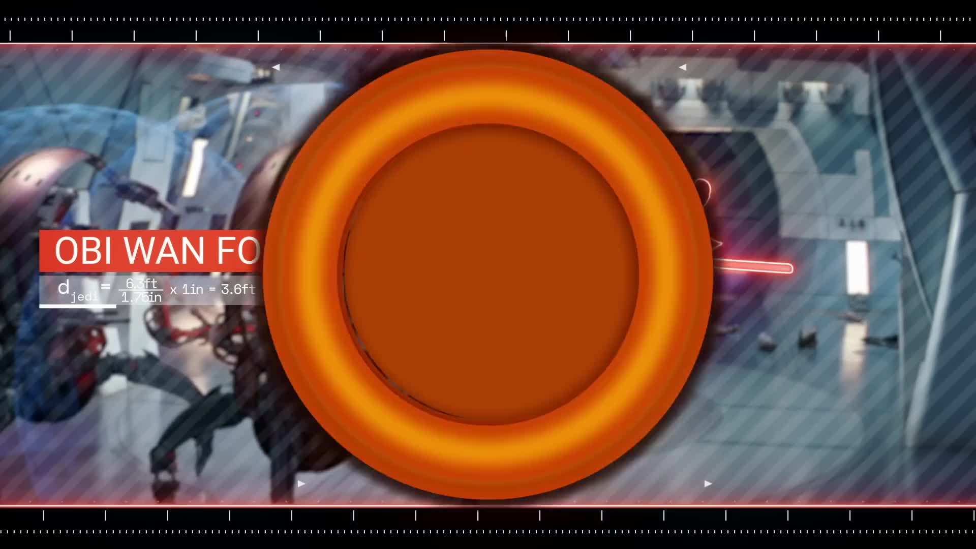 Obi-Wan using the Force in The Phantom Menace