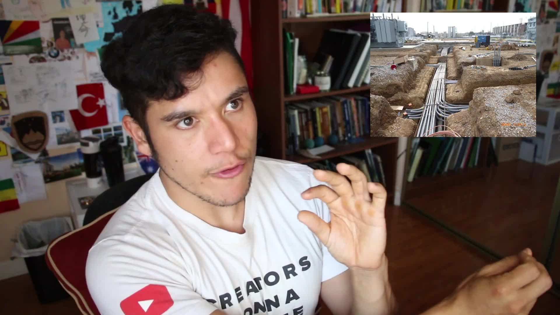 Leaky coax service for underground communication